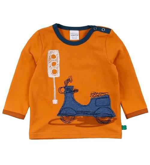 Se Freds World Freds World Bluse - City - Caramel m. Scooter ved KidsWorld