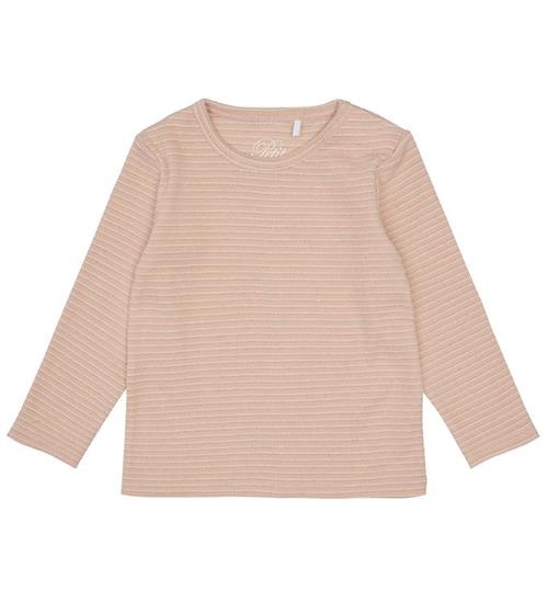 Se Sofie Schnoor Petit by Sofie Schnoor Bluse - Elenor - Light Rose m. Striber ved KidsWorld