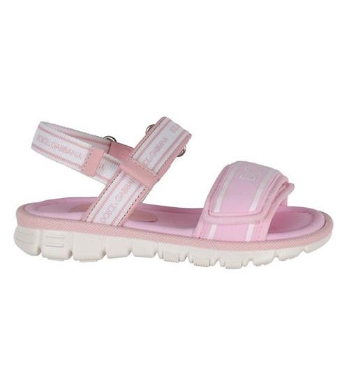 Se Dolce & Gabbana Dolce & Gabbana Sandaler - Power Pastel - LyserÃ¸d ved KidsWorld