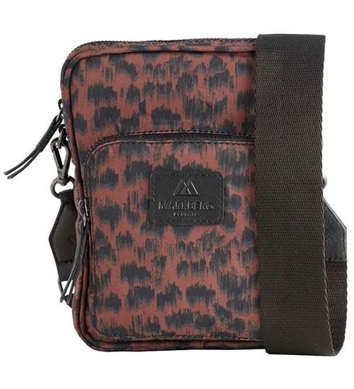 Markberg Markberg Skuldertaske - Bexley - Recycled - Orange Animal Army/S