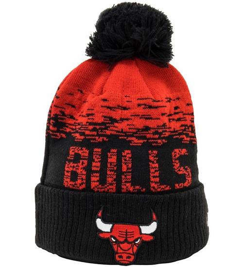 Se New Era Hue - Strik - Chicago Bulls - Sort/RÃ¸d ved KidsWorld