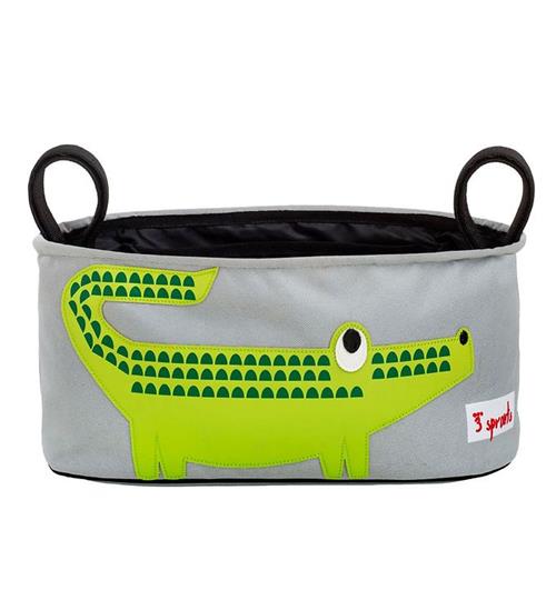 Se 3 Sprouts 3 Sprouts Barnevognstaske - 32x15x13 - Krokodille ved KidsWorld