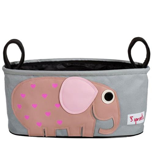 Se 3 Sprouts 3 Sprouts Barnevognstaske - 32x15x13 - Elefant ved KidsWorld