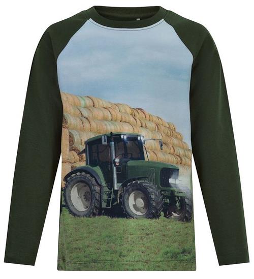 Se Minymo Bluse - Forest Night m. Traktor ved KidsWorld