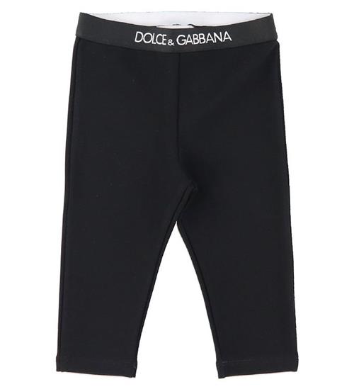 Dolce & Gabbana Dolce & Gabbana Leggings - 90's - Sort