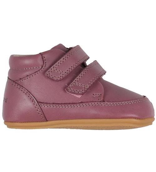 Se Bundgaard Begyndersko - Prewalker ll Velcro - Dark Rose ved KidsWorld