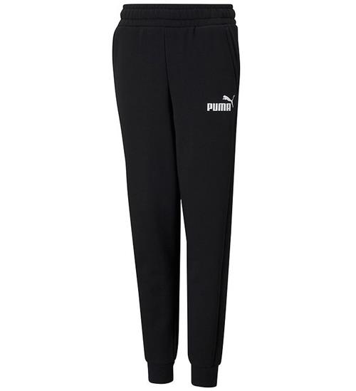 Se Puma Sweatpants - Ess Logo - Sort ved KidsWorld