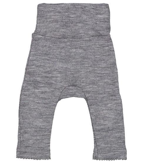 MarMar Bukser - Uld - Pointelle - Piva - Grey Melange