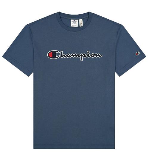 Champion Champion Fashion T-Shirt - BlÃ¥ m. Logo