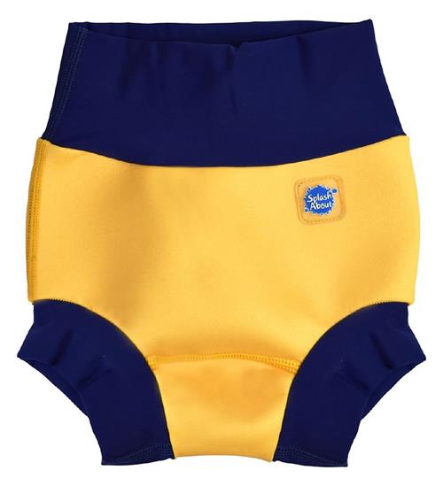 Splash About Splash About Blebadebukser - Happy Nappy New - UV50+ - Gul/Navy