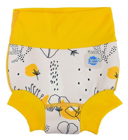 Se Splash About Splash About Blebadebukser - Happy Nappy New - UV50+ - Flower Me ved KidsWorld