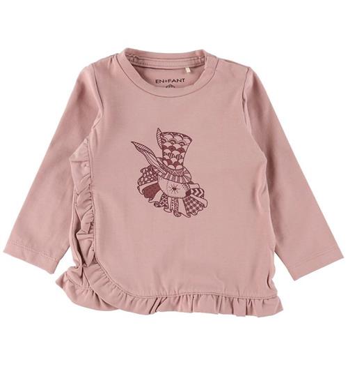 Se En Fant Bluse - Woodrose m. Print ved KidsWorld