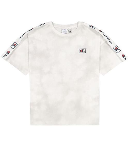 Champion Champion Fashion T-Shirt - Hvid/GrÃ¥ m. Logo