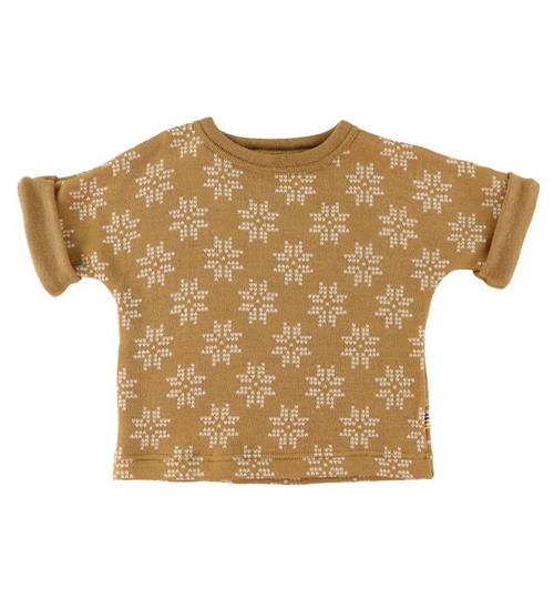 Se Joha Joha T-shirt - Uld - BrÃ¦ndt Gul m. Stjerner ved KidsWorld