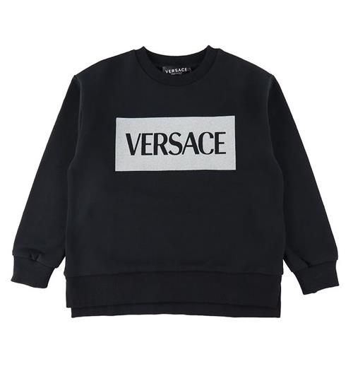 Se Versace Versace Sweatshirt - Sort m. GrÃ¥ ved KidsWorld