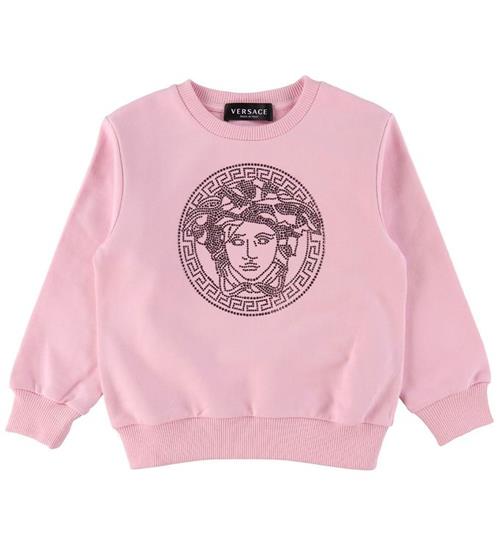 Versace Versace Sweatshirt - Crystal Medusa - Candy m. Similisten