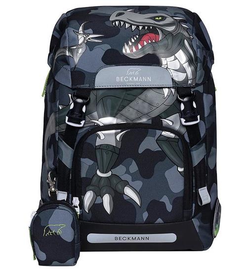 Se Beckmann Beckmann Skoletaske - Classic - Camo Rex ved KidsWorld