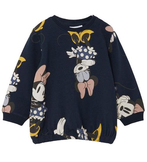 Se Name It Name It Sweatshirt - NbfMinnie - Dark Sapphire ved KidsWorld