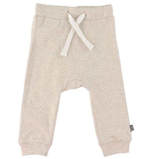 Mads NÃ¸rgaard Mads NÃ¸rgaard Sweatpants - Pavini - Nature Melange