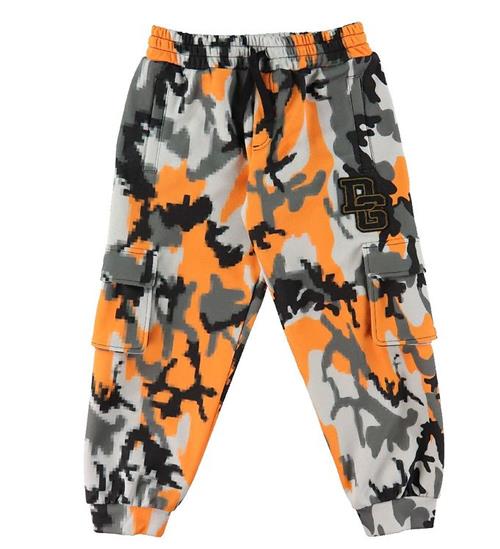 Se Dolce & Gabbana Bukser - Reborn To Live - Orange/GrÃ¥ Camouflage ved KidsWorld