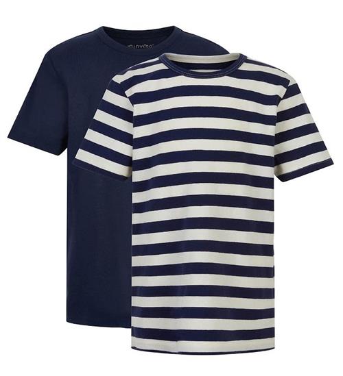 Se Minymo T-shirt - 2-pak - Marshmallow ved KidsWorld