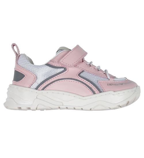 Se Emporio Armani Emporio Armani Sko - Rosa m. Hvid ved KidsWorld