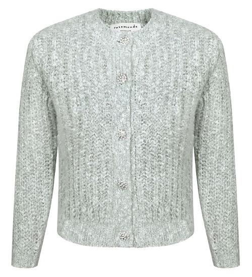 Rosemunde Rosemunde Cardigan - Strik - Pastel Mint Melange