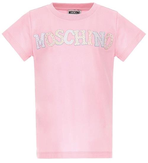 Moschino Moschino T-shirt - LyserÃ¸d m. Logo