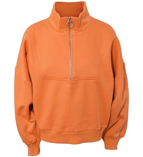 Se Hound Hound Sweatshirt - Zip - Apricot ved KidsWorld