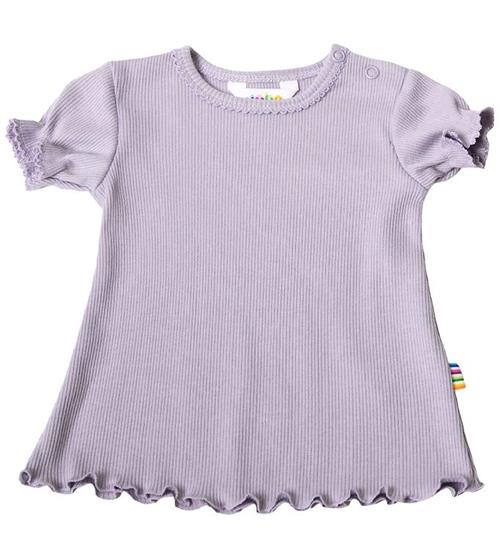 Se Joha Joha T-shirt - Rib - Pastellilla m. Blonder ved KidsWorld