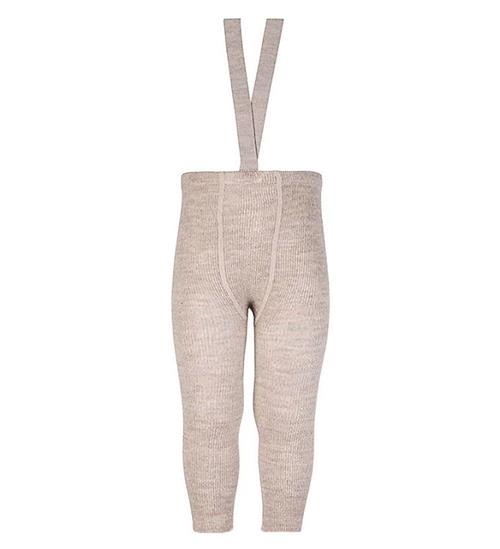 Condor Condor Leggings m. Seler - Uld/Akryl - Beige