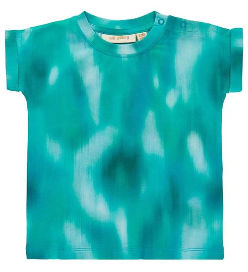 Se Soft Gallery Soft Gallery T-shirt - SGFrederick Reflections - Aquarelle ved KidsWorld