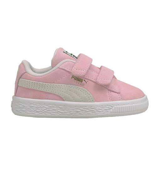 Se Puma Puma Sko - Suede Classic XXI V Inf - Pink/White ved KidsWorld