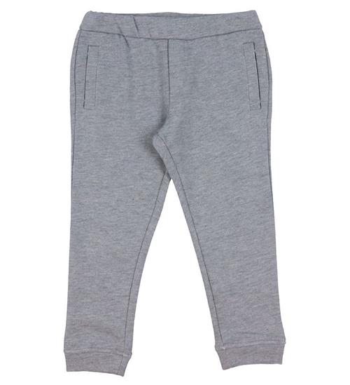 Se Emporio Armani Bukser - Grigio Melange ved KidsWorld