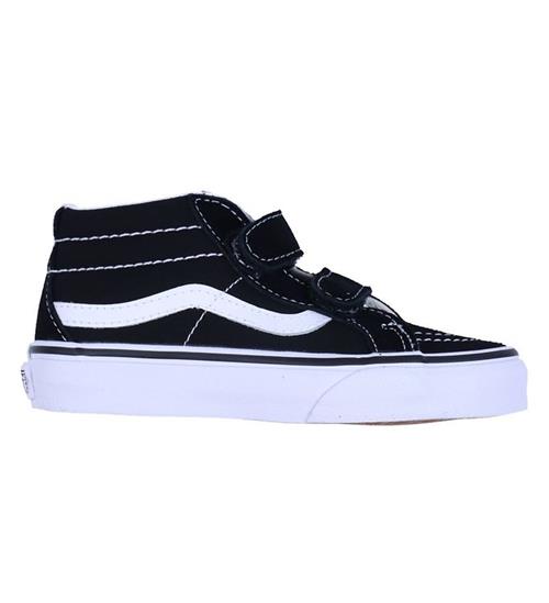 Se Vans Vans Sko - Sk8-Mid Reissu - Black/True White ved KidsWorld