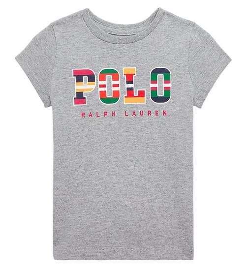 Polo Ralph Lauren Polo Ralph Lauren T-Shirt - Andover - GrÃ¥meleret m. Print