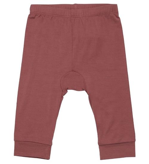 Se Minymo Leggings - Bambus - Rose Brown ved KidsWorld