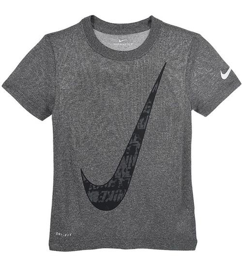 Se Nike Nike T-shirt - Dri-Fit - Carbon Heather ved KidsWorld