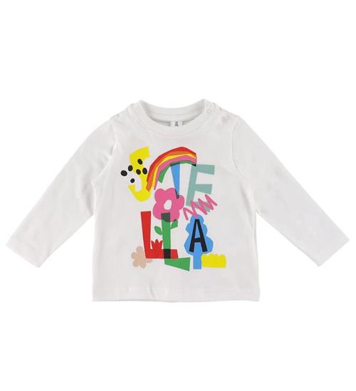 Se Stella McCartney Kids Bluse - Hvid m. Print ved KidsWorld