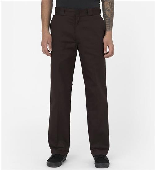 Se Dickies Bukser - 874 Work Original Fit - Dark Brown ved KidsWorld