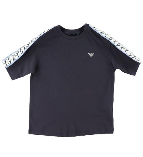 Emporio Armani Emporio Armani T-shirt - Blue Navy m. Logostribe