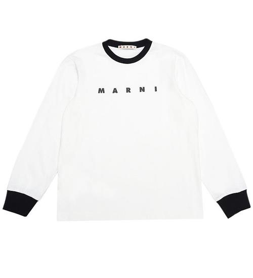 Marni Bluse - Hvid m. Sort