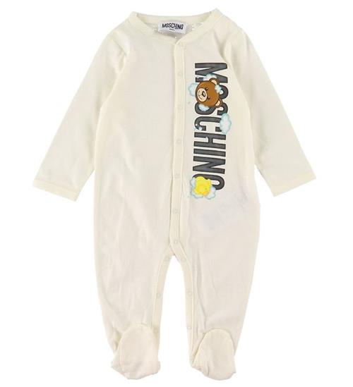 Se Moschino Moschino Heldragt m/f - Hvid m. Print ved KidsWorld