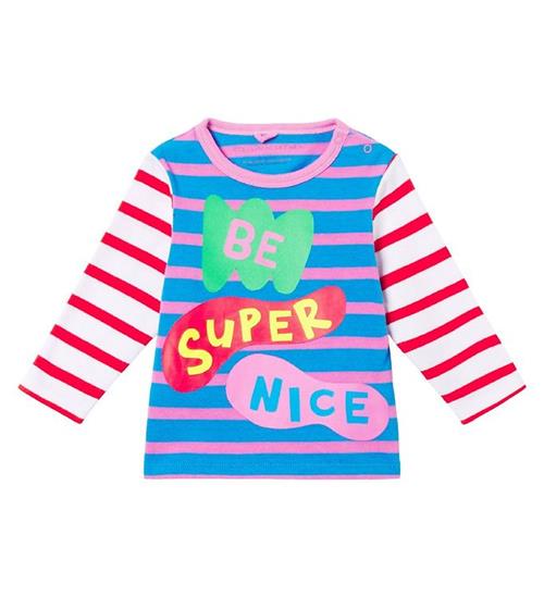 Se Stella McCartney Kids Bluse - BlÃ¥ m. Striber ved KidsWorld