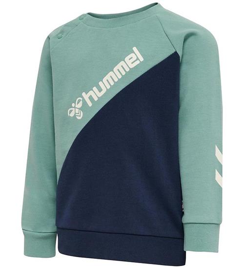 Se Hummel Hummel Sweatshirt - hmlSportive - Black Iris ved KidsWorld