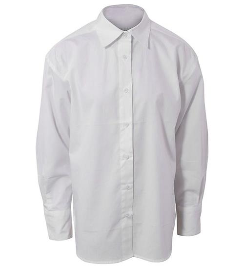 Hound Hound Skjorte - Plain Shirt - White