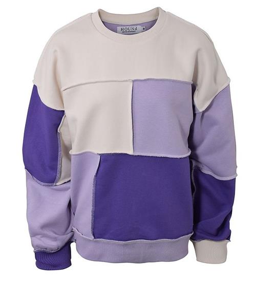 Se Hound Hound Sweatshirt - Crew Neck - Lavender ved KidsWorld