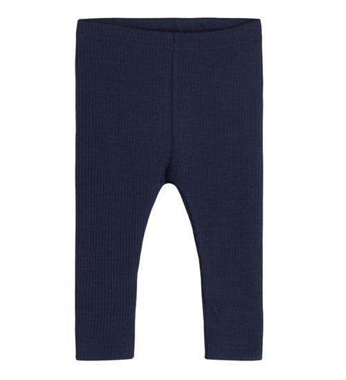 Hust and Claire Hust and Claire Leggings - Lee - Rib - Uld - Navy