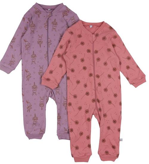 Pippi Baby Pippi Heldragt - Natdragt - 2-pak - Dusty Rose