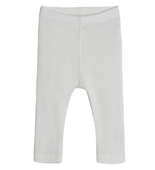 Hust and Claire Hust and Claire Leggings - Lee - Rib - Uld - Off White